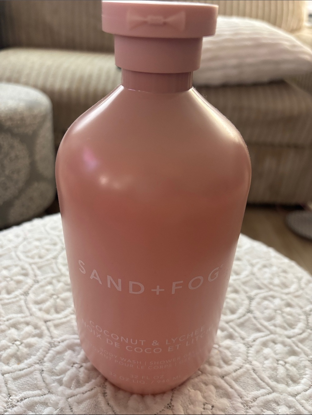 Sand + Fog Pink Coconut & Lychee Hydrating Body Wash